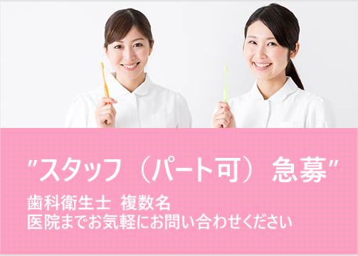 スタッフ募集
